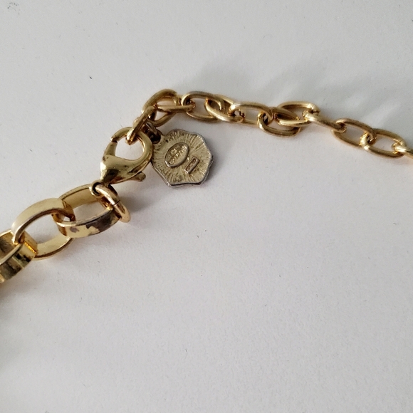 RJ Graziano Gold Toned Necklace with Pavè Balls - Picture 4 of 4